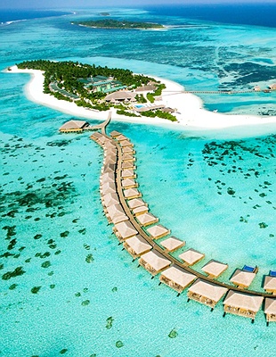 Cocoon Maldives night view