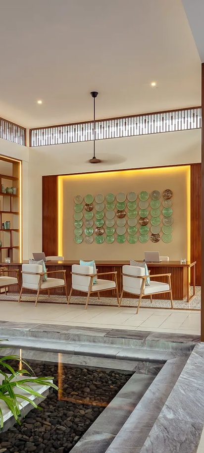 lobby at the Maia Resort Quy Nhon