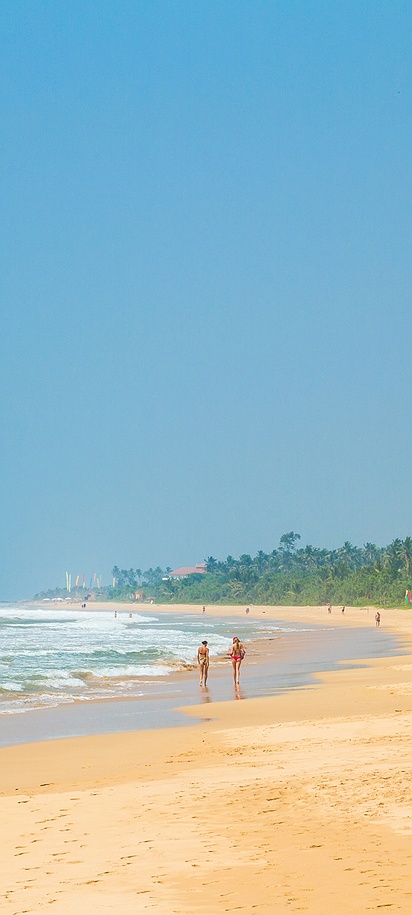 Ventura Beach in Sri Lanka