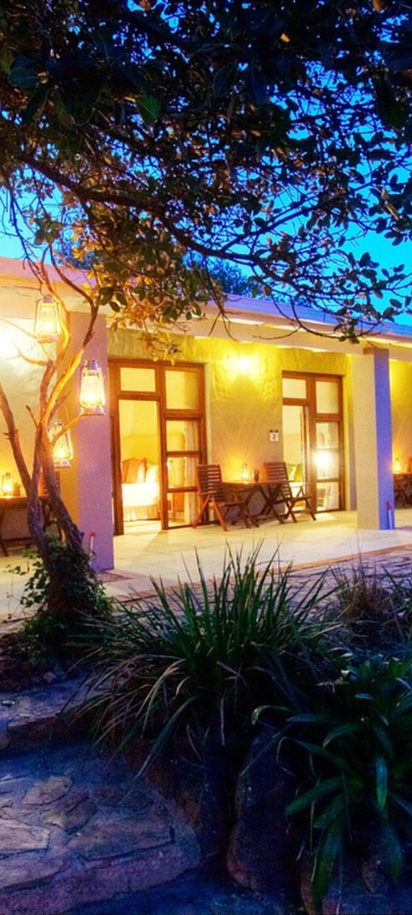 exterior of the Elephants Lodge in South Africa