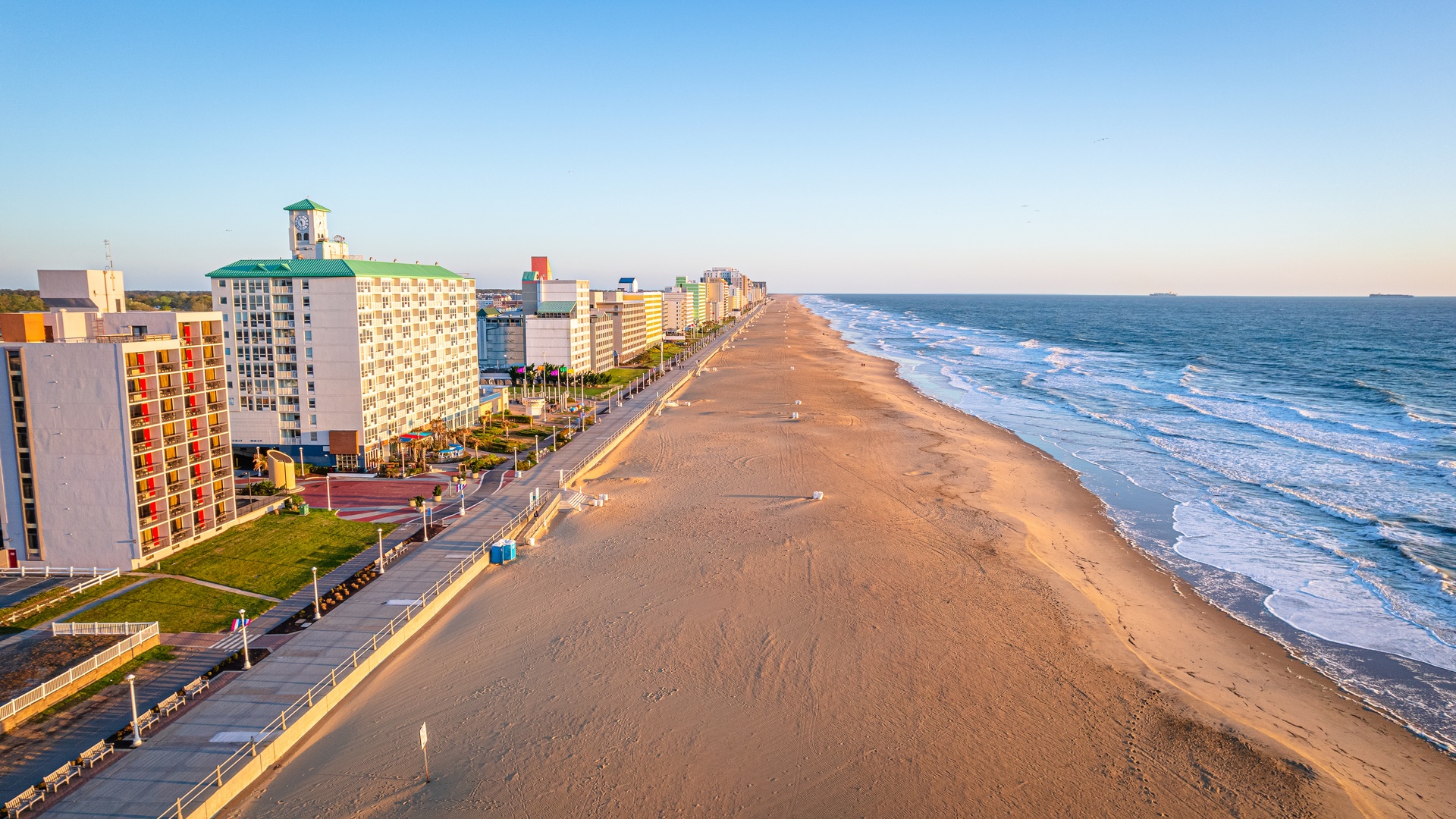 aerial view of the Virginia Beach