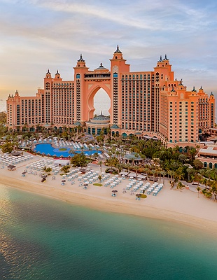 Atlantis, The Palm front view