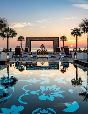 Fairmont Fujairah Beach resort exterior view