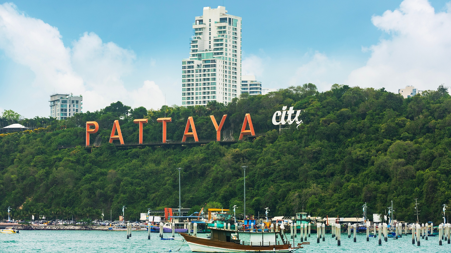 PATTAYA City view in Thailand