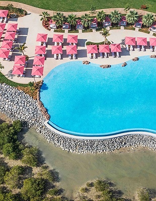 Anantara Mina Al Arab Ras Al Khaimah resrt top view