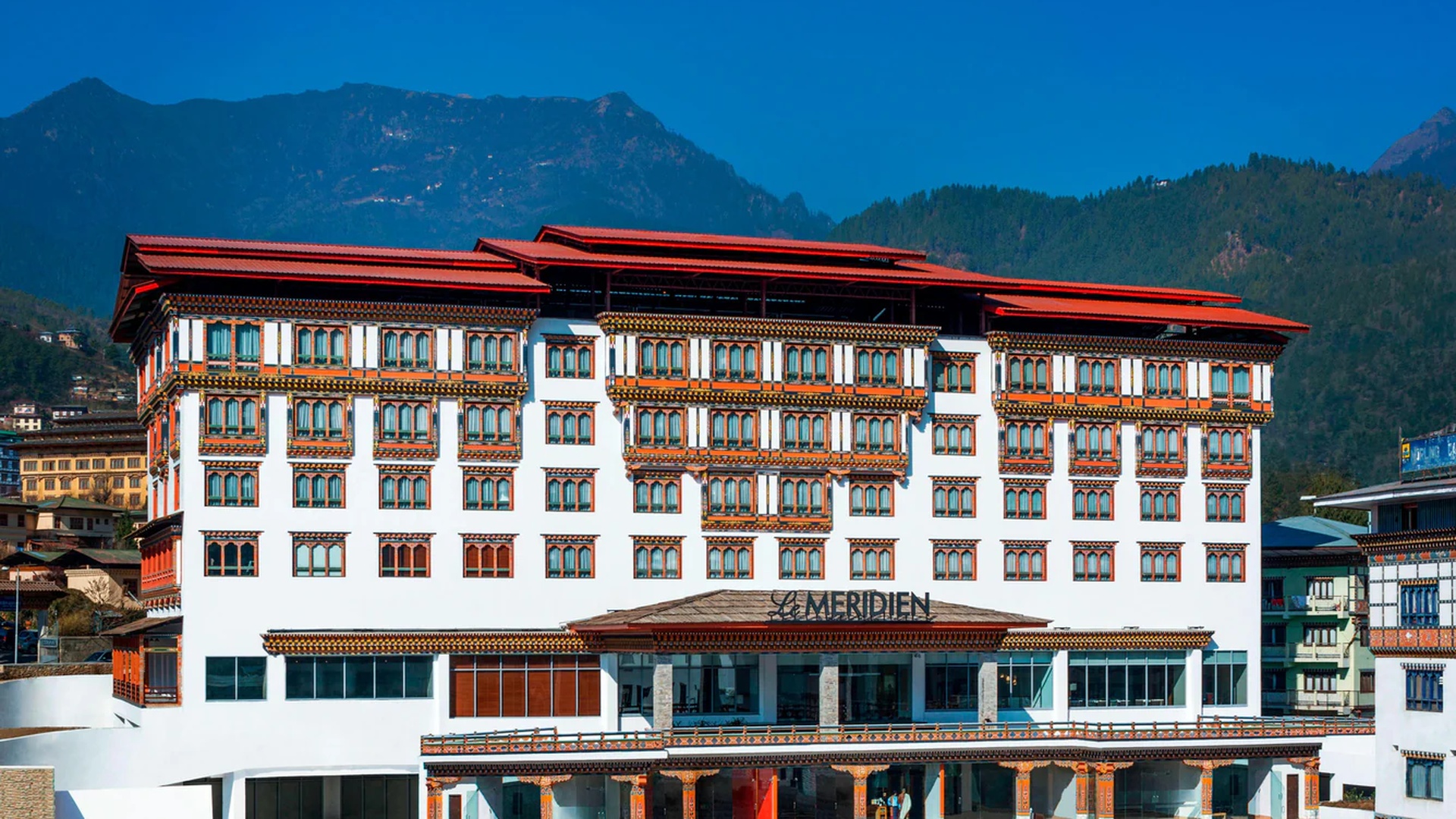 Le Méridien Thimphu exterior view