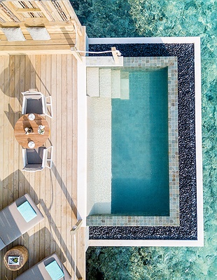 InterContinental Maldives Maamunagau Resort  aerial view