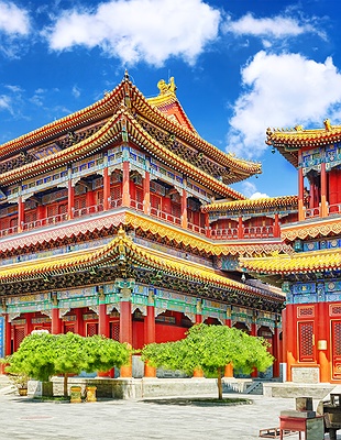 the Temple of Heaven in Beijing, China, a historic complex of religious buildings