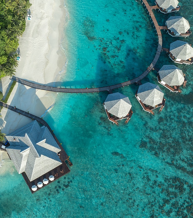 Adaaran Select Meedhupparu aerial view