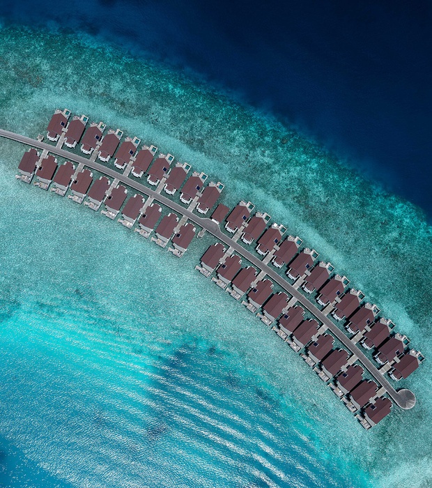 OBLU SELECT Lobigili villas aerial view