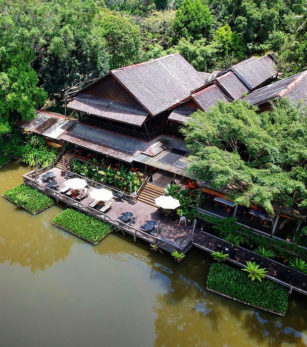 Sepilok Nature Resort aerial view