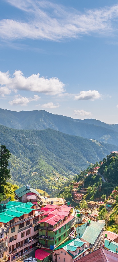 Shimla city  in Himachal Pradesh