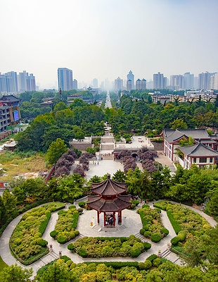 the Temple of Heaven in Beijing, China, a historic complex of religious buildings