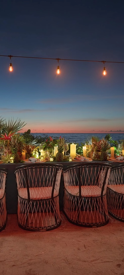 Dinner at Jensen beach, Florida