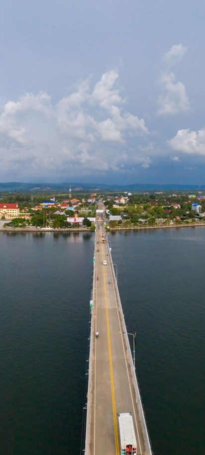 Koh Kong Bridge in Cambodia