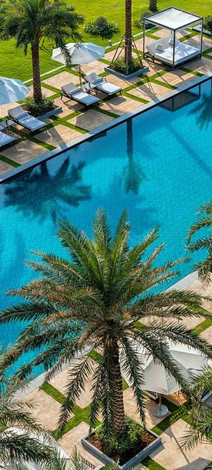 outdoor swimming pool at the Mia Saigon