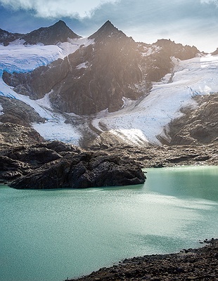 Matanuska glacier in Alaska