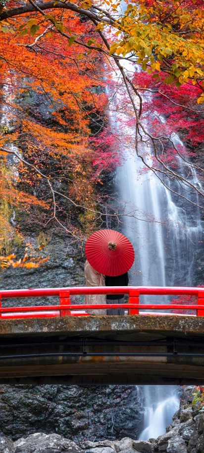 Minoh Falls in Japan