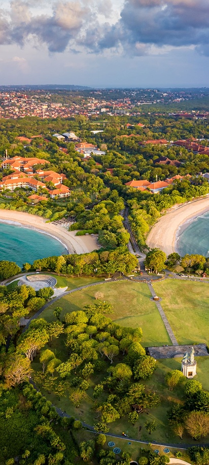 Nusa Dua Peninsula Island Bali