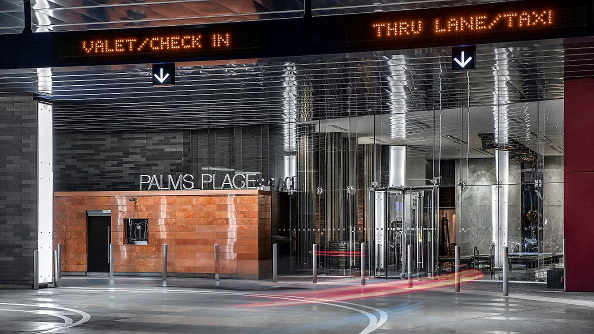 entrance to Palms Place, Las Vegas