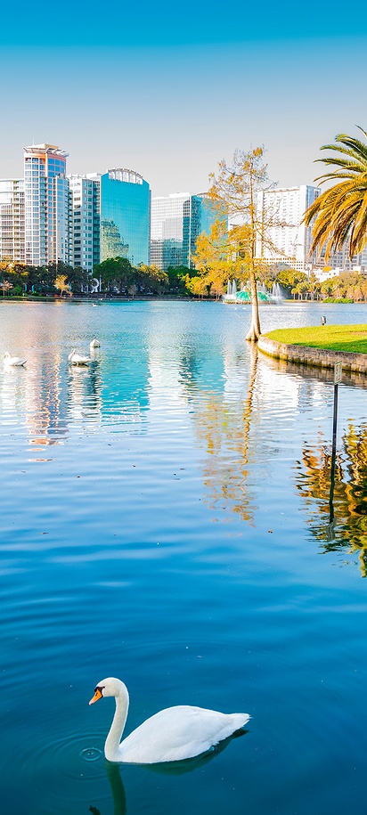 Lake Eola Park in Orlando
