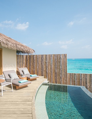 InterContinental Maldives Maamunagau Resort  aerial view
