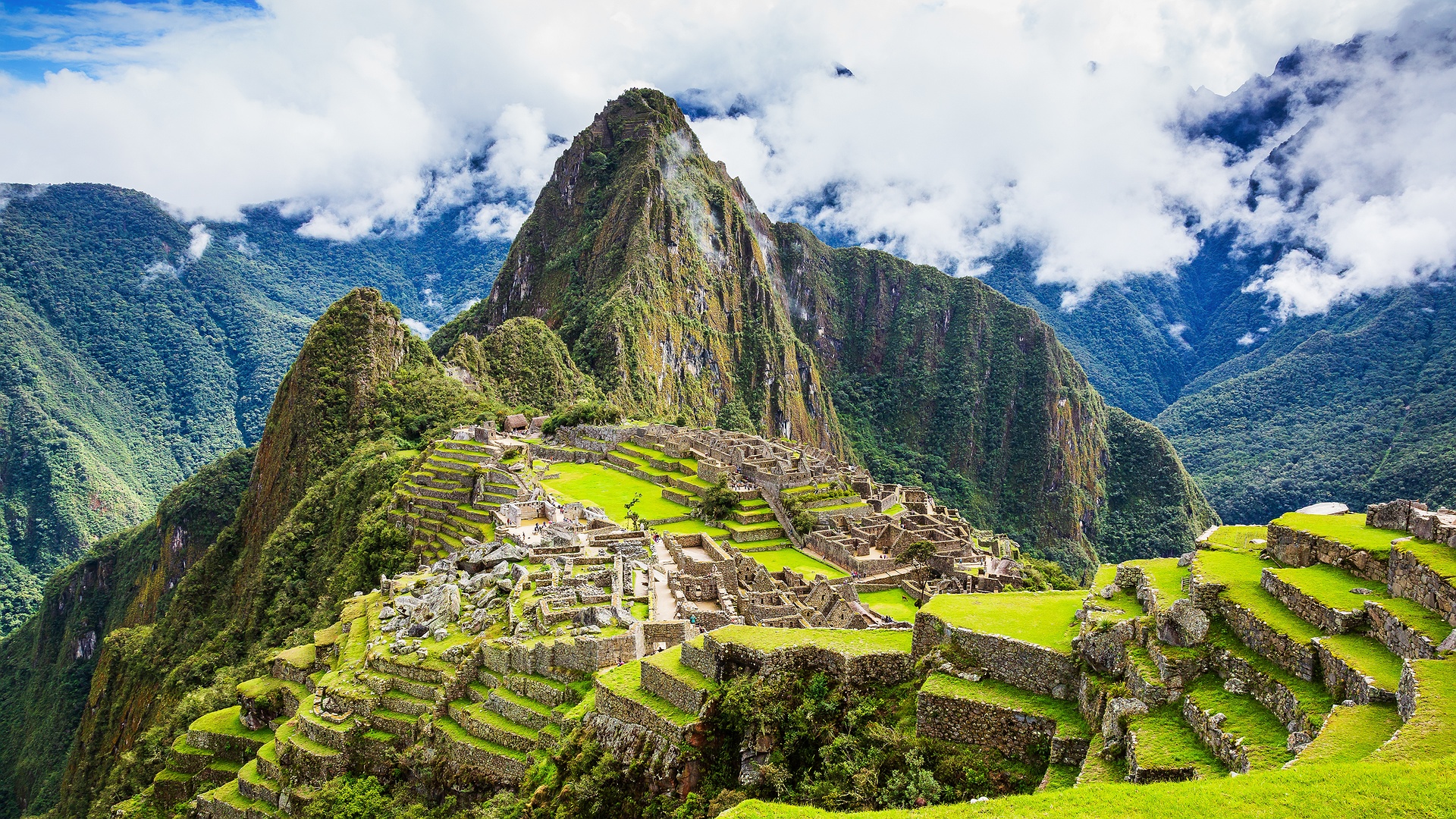 Machu Picchu, a renowned 15th-century Inca citadel located in Peru