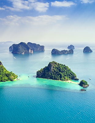 Ko Phi Phi Don island in Thailand