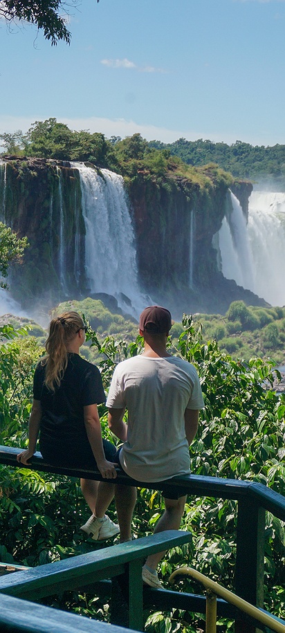 Iguazu Falls full view