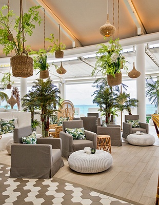 Aerial view of LUX* Grand Gaube Mauritius