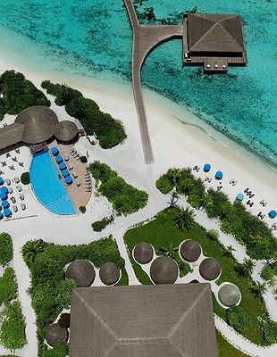 Cocoon Maldives night view