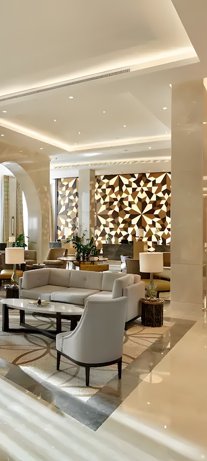 lobby of the Hyatt Regency Tashkent