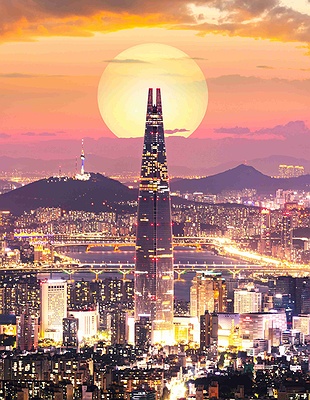Busan city view