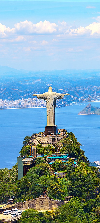 Redeemer statue in Rio de Janeiro, Brazil