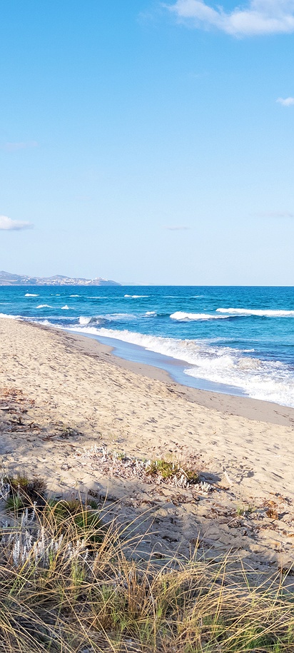 coast of Badesi in Sardinia