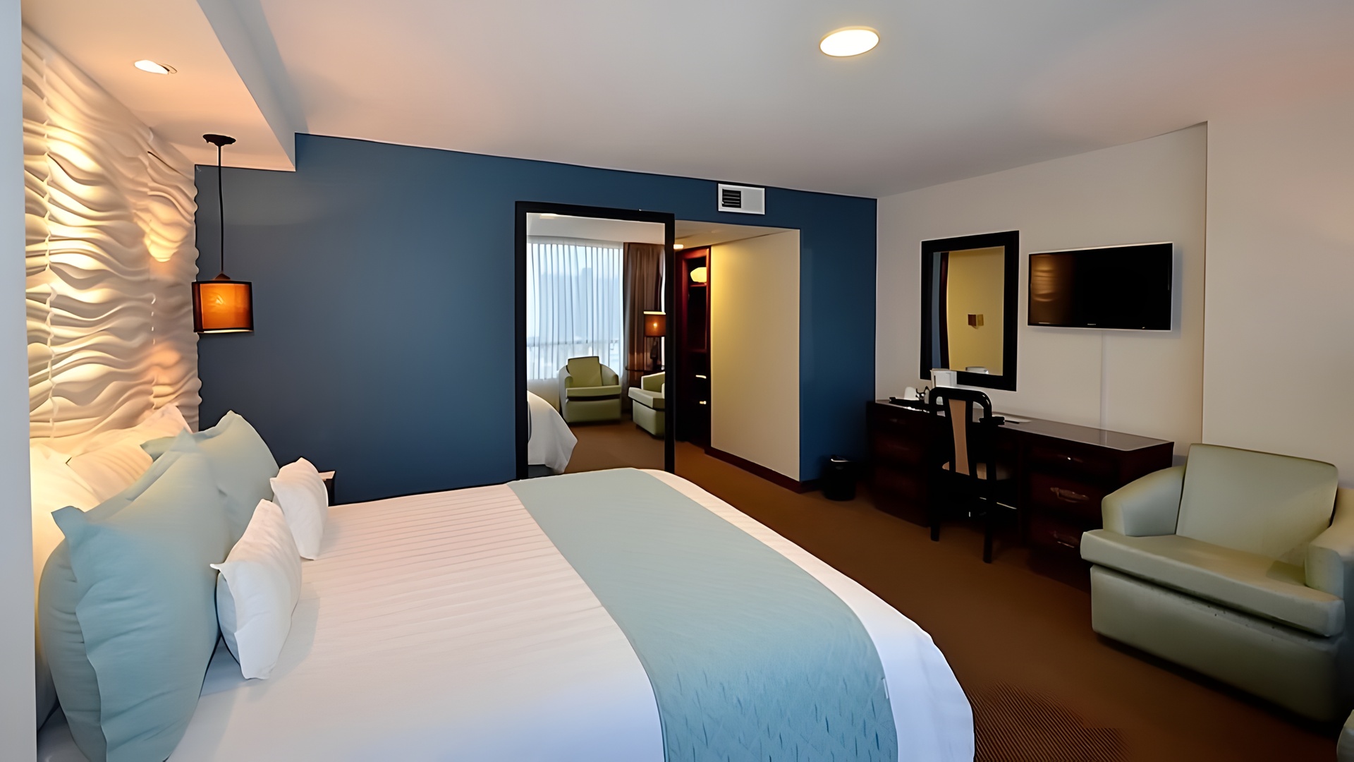 a room at the Hotel Presidente La Paz in La Paz, Bolivia