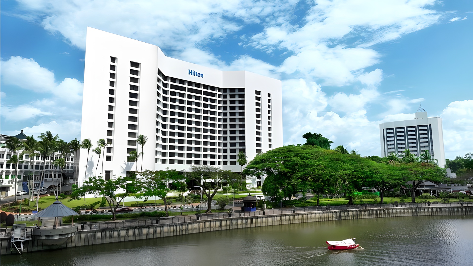 Hilton Kuching hotel exterior view