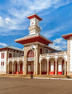 panoramic view of the Rova of Antananarivo