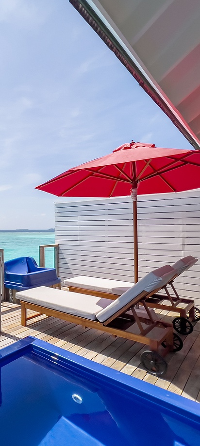 Water villa at Siyam World Maldives