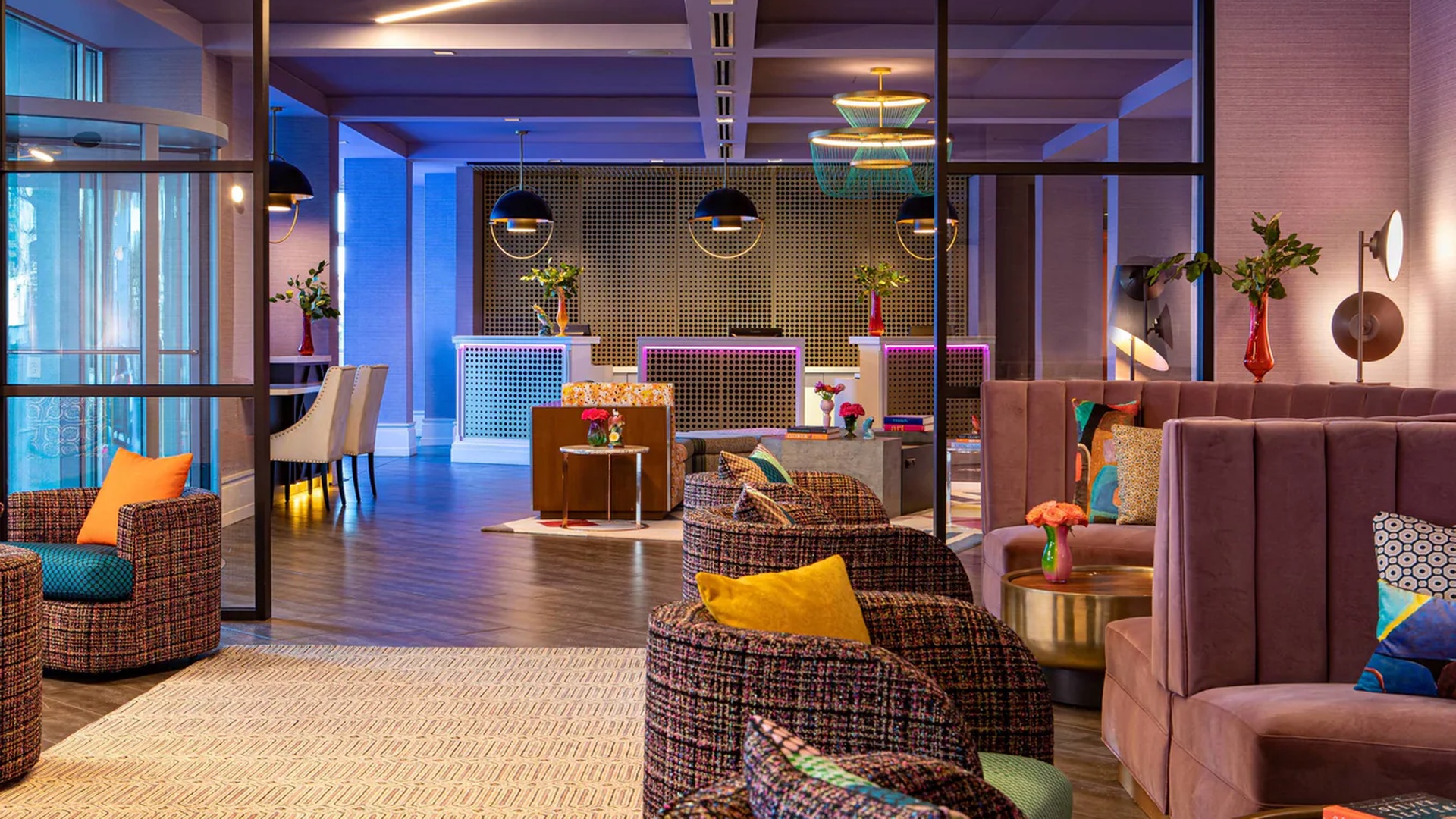 lobby area of Hotel Colee, Atlanta