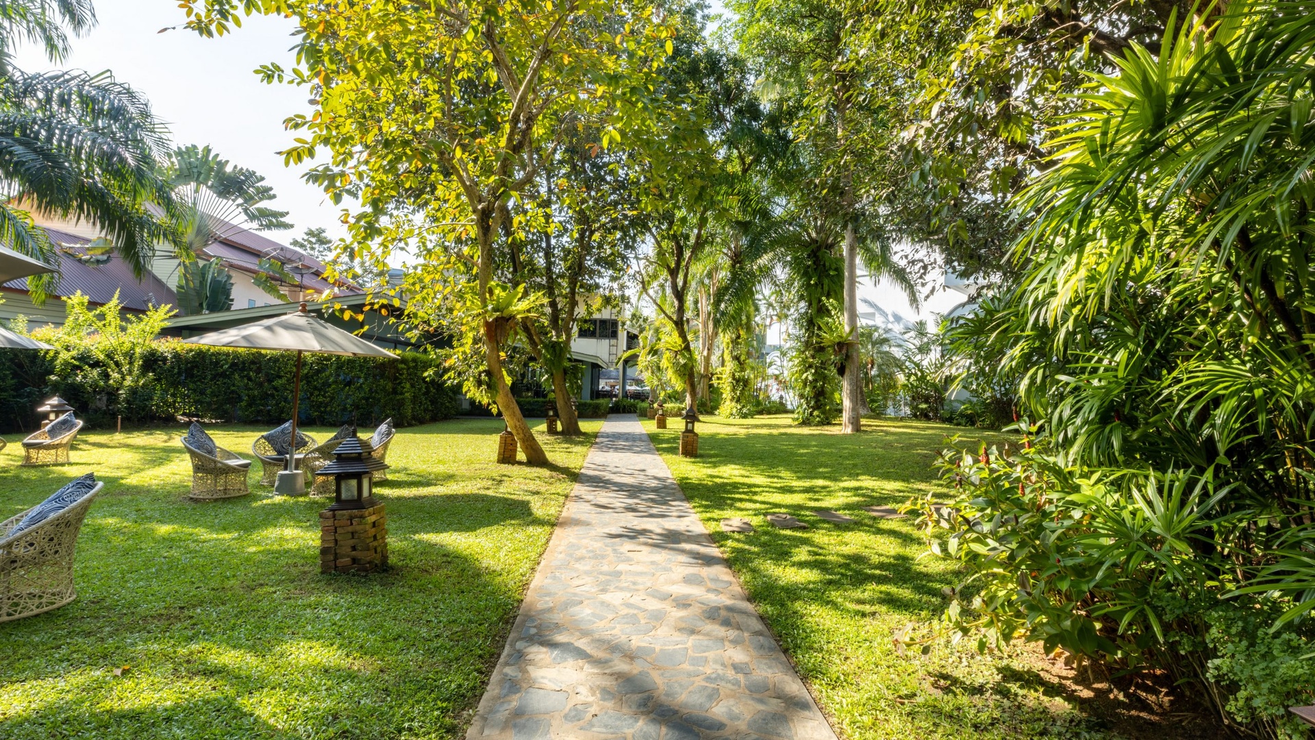 Krabi La Playa Resort garden view