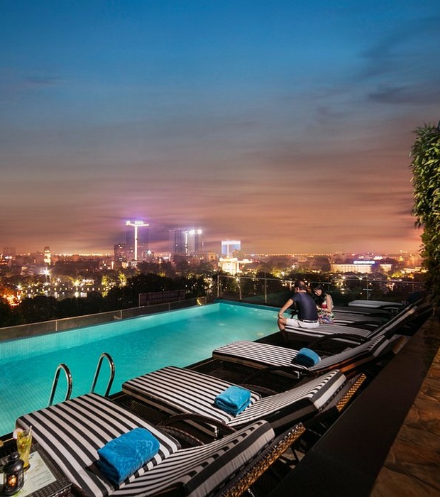 The Oriental Jade Hotel pool view