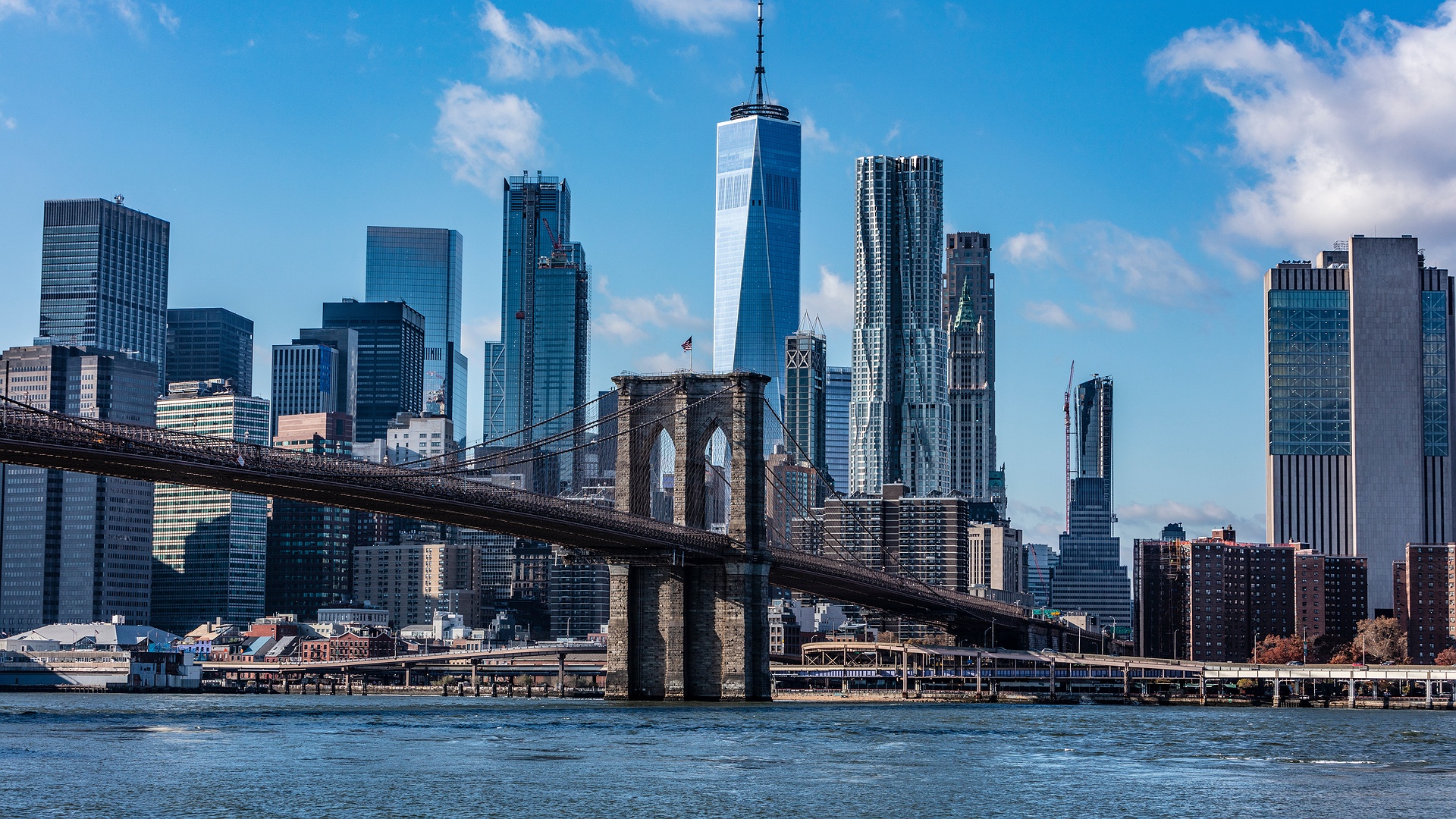 iconic Brooklyn Bridge