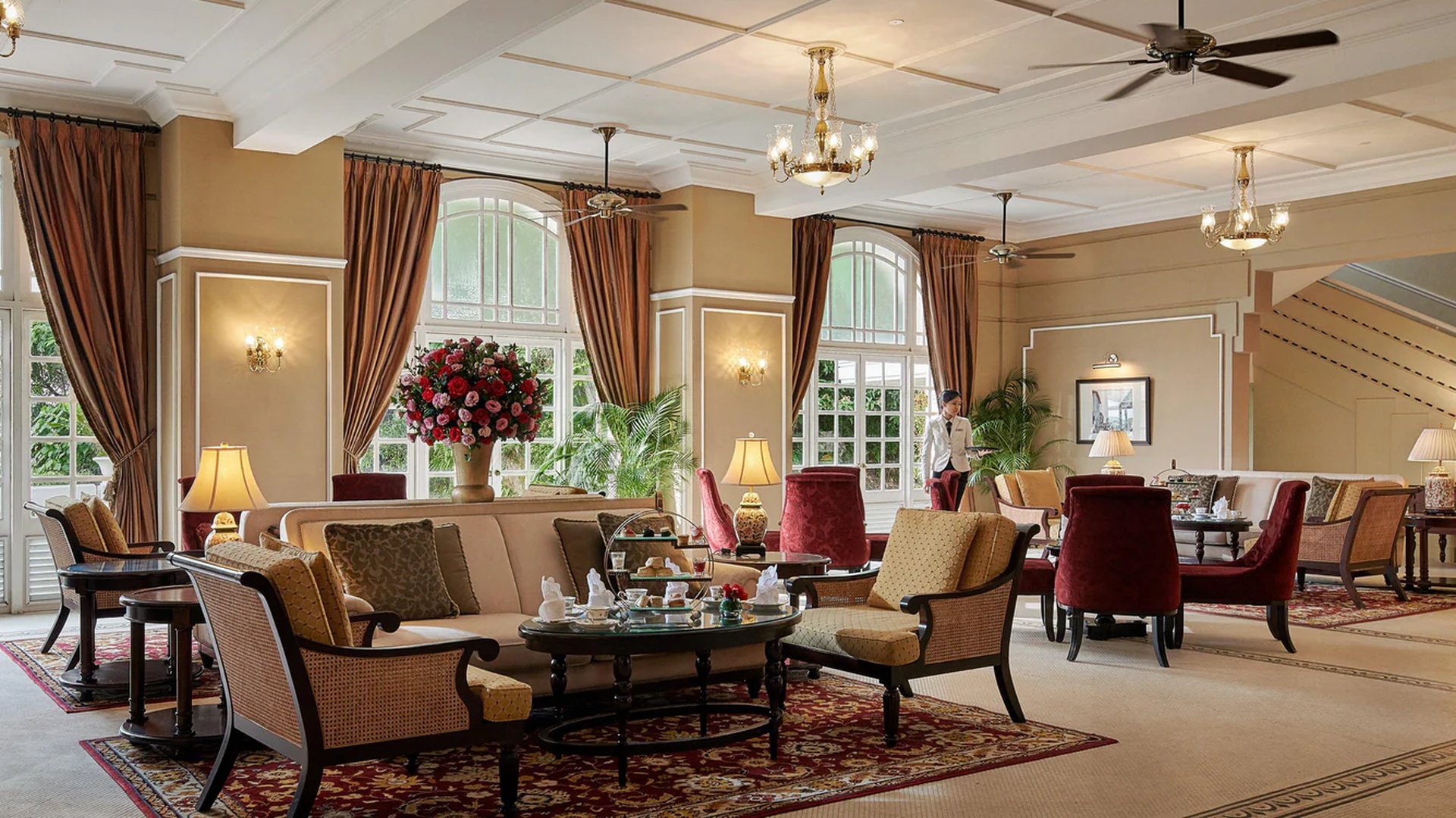 The Tea Lounge at The Majestic Hotel Kuala Lumpur