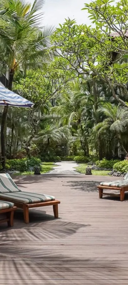 the Away Bali Legian Camakila Resort in Bali, Indonesia
