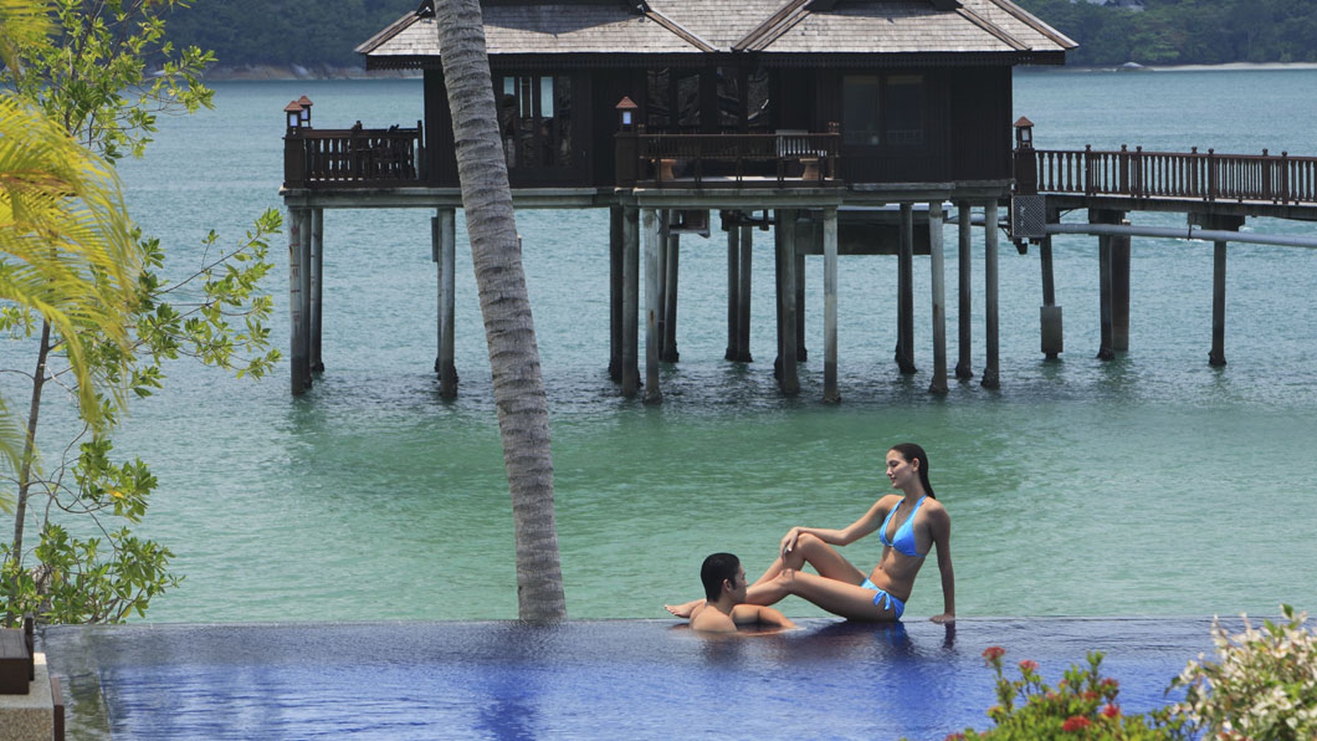 A private island Pangkor Laut Resort