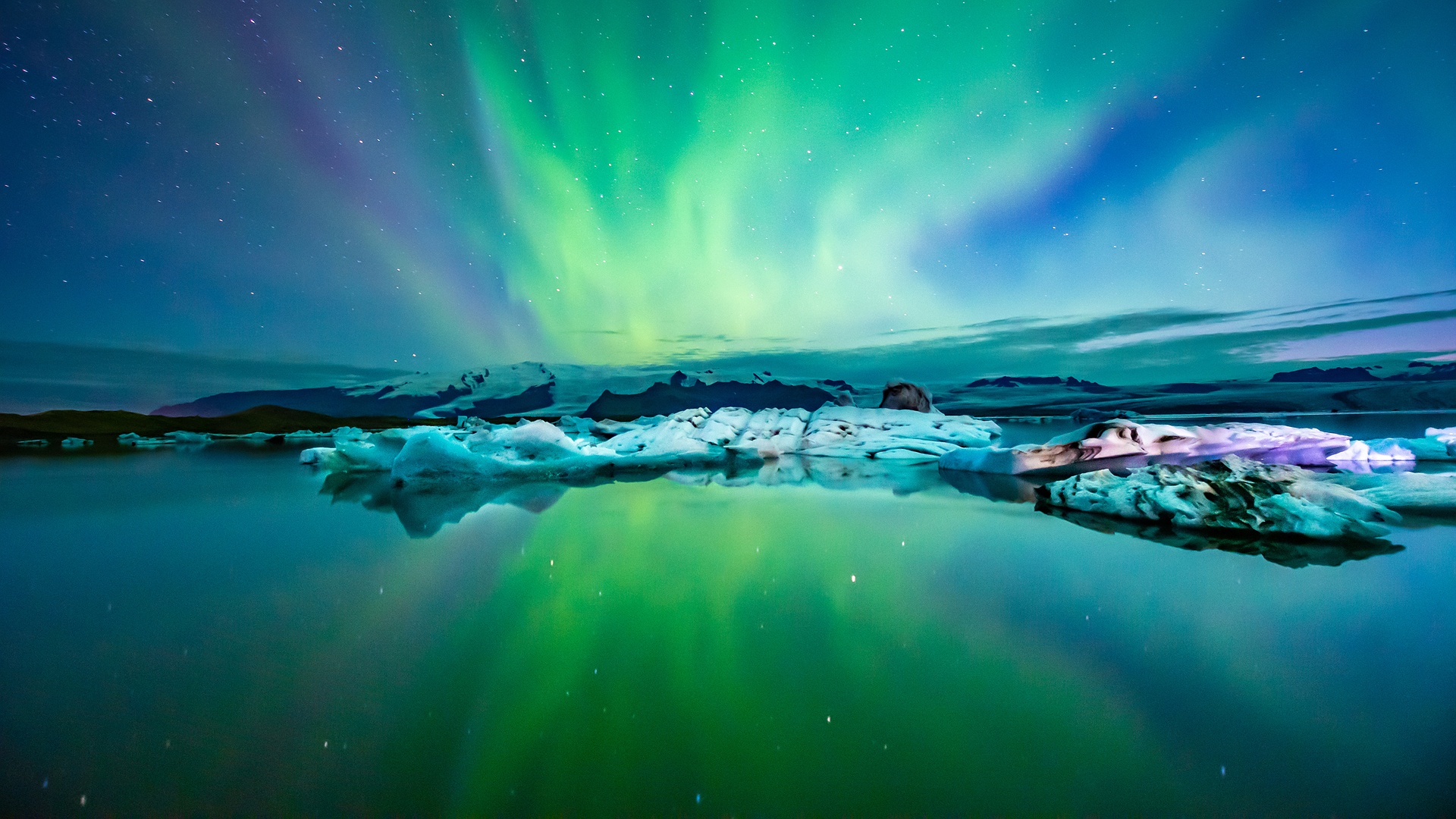 Northern Lights Aurora Iceland