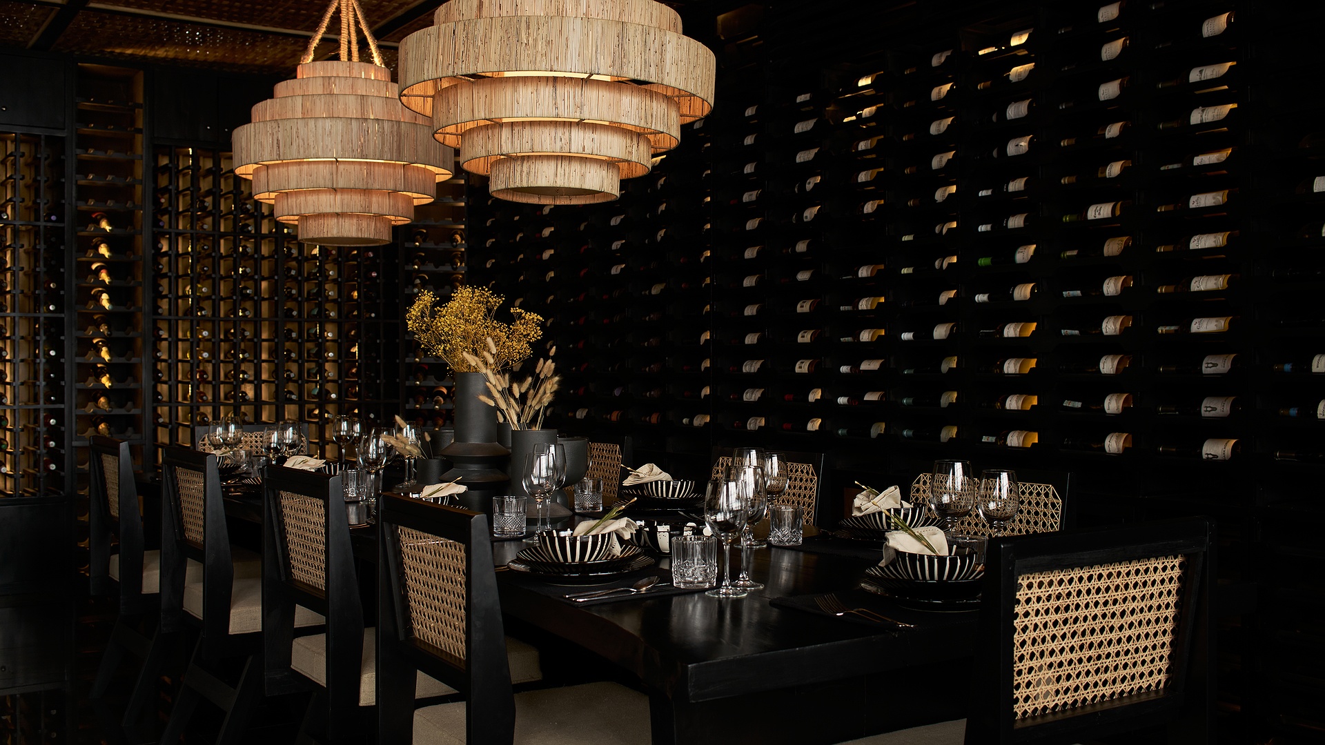 the private dining experience in the Wine Cellar at the Sun Siyam Pasikudah resort in Sri Lanka.  Venue: The Cellar is an exclusive, glass-enclosed space designed for intimate gatherings and private celebrations.  Atmosphere: It features sophisticated design with bold monochromatic interiors and rustic, luxury elements.  Dining: The venue offers sommelier-curated wine pairings and themed dinners.  Location: The resort is located on the quiet east coast of Sri Lanka, known for its pristine beaches and calm seas.  Wine Cellar Dinner Experience - sunsiyampasikudah - TikTok 18 Apr 2025 — 26 Likes, TikTok video from sunsiyampasikudah (@sunsiyampasikudah): “Wine Cellar Dinner Experience #sunsiyamresorts #su...  TikTok  The Cellar in Sri Lanka - Sun Siyam Pasikudah Free membership, instant benefits. Join Siyam Rewards for free, and get 10% off any existing offer. Sign Up. Join Siyam Rewards fo...  Sun Siyam Resorts  Sri Lankan serenity at Sun Siyam Pasikudah - Discover / dscvr.ae 13 May 2025 — Amenities aside, it's the wider team that really makes for a memorable stay. Staff across the resort are friendly and g...  dscvr.ae  Show all