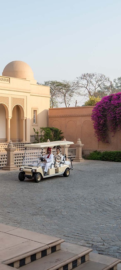 The Oberoi Amarvilas, a luxury five-star resort