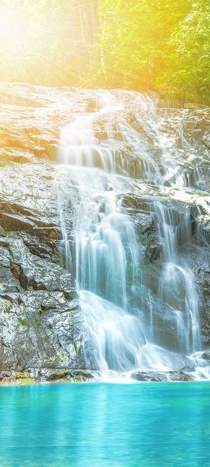 Ton Chong Fa Waterfall in Thailand